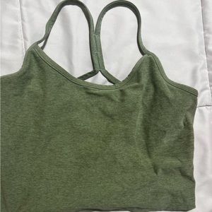 Beyond Yoga Medium Light Green Slim Cropped Tank- ( pants sold separately)